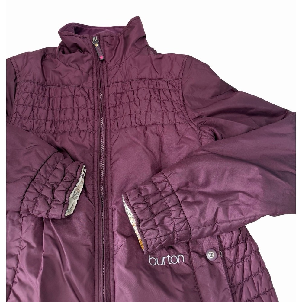 Burton Winter Jacket Purple Quilted  Women XS Lightweight